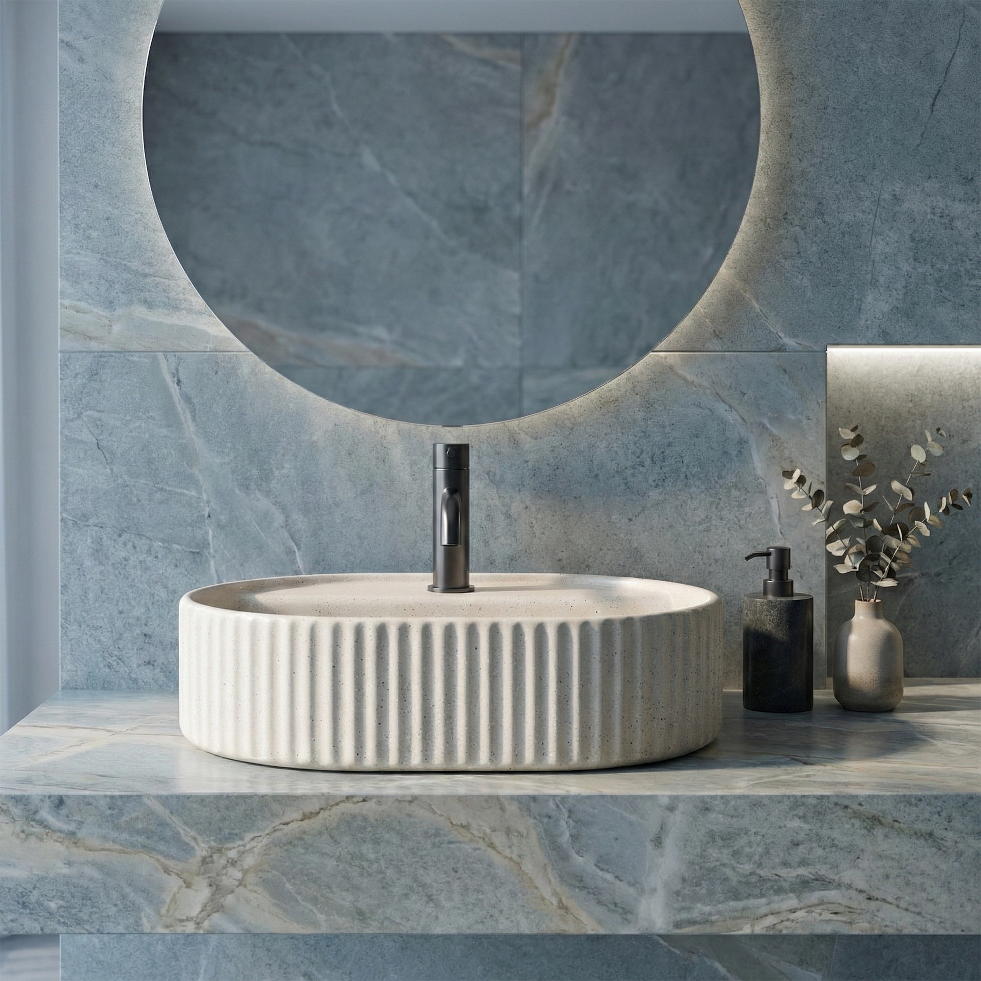 Aufsatzwaschbecken Rea Marcela 50 Vanilla  4
