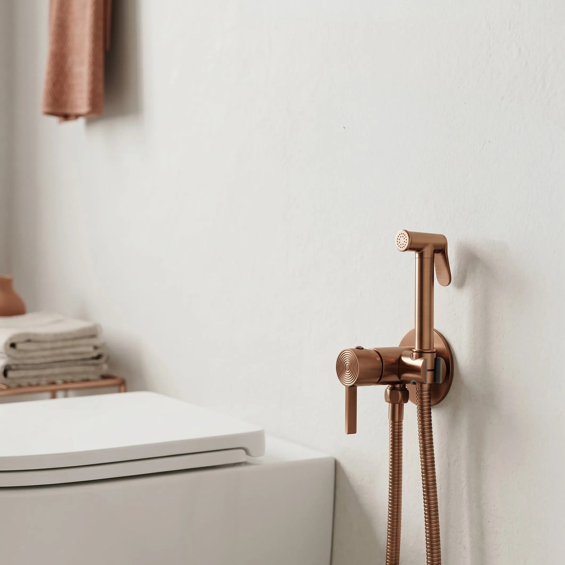 Bidetarmatur Rea Foster Brush Copper  6