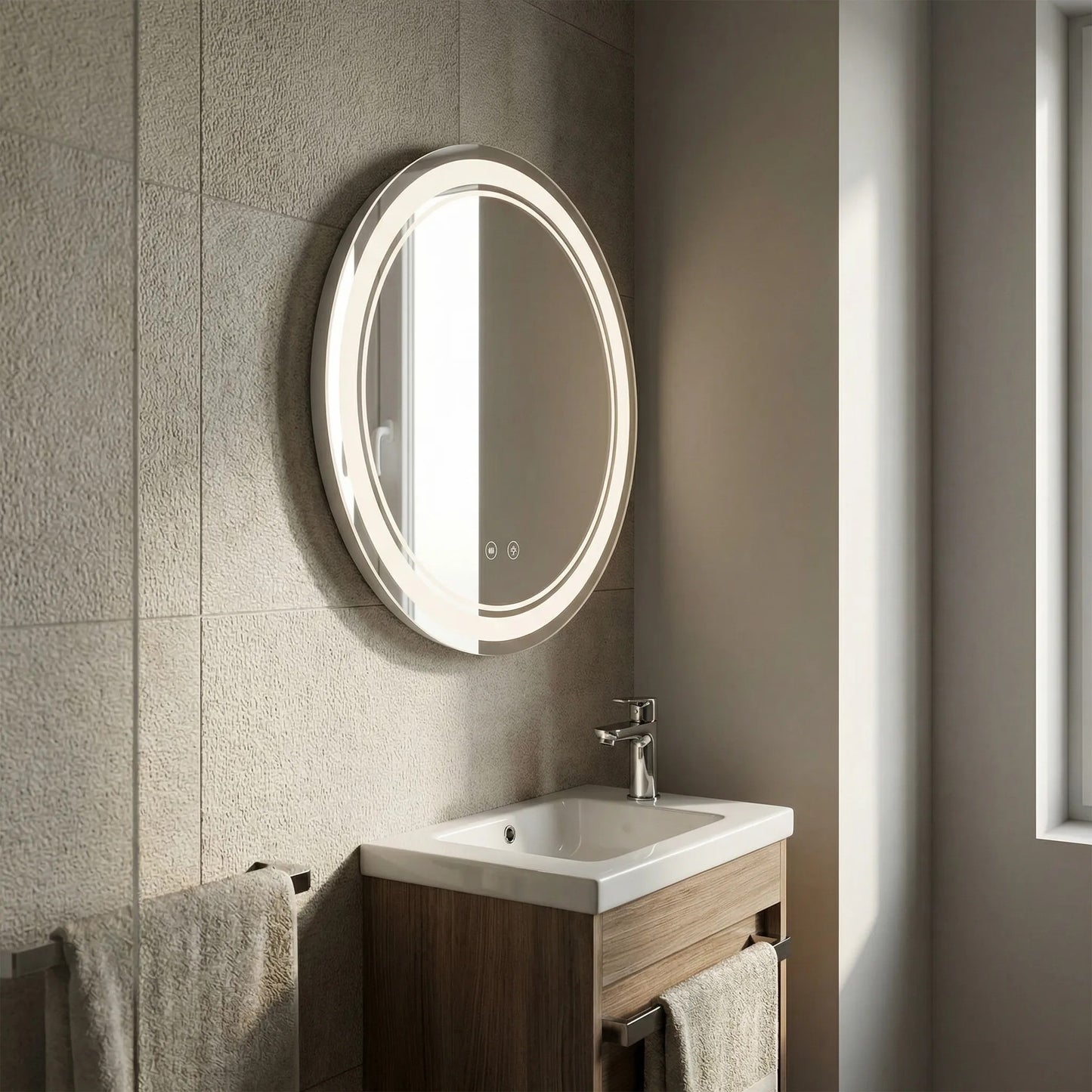 Spiegel LED SOFT 50  6