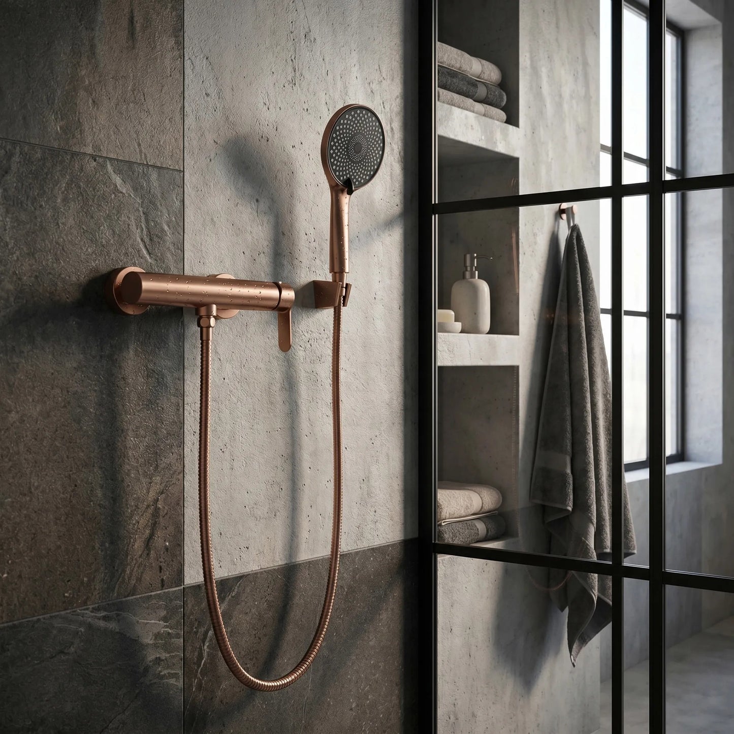Duscharmatur REA Arcos Brush Copper  6