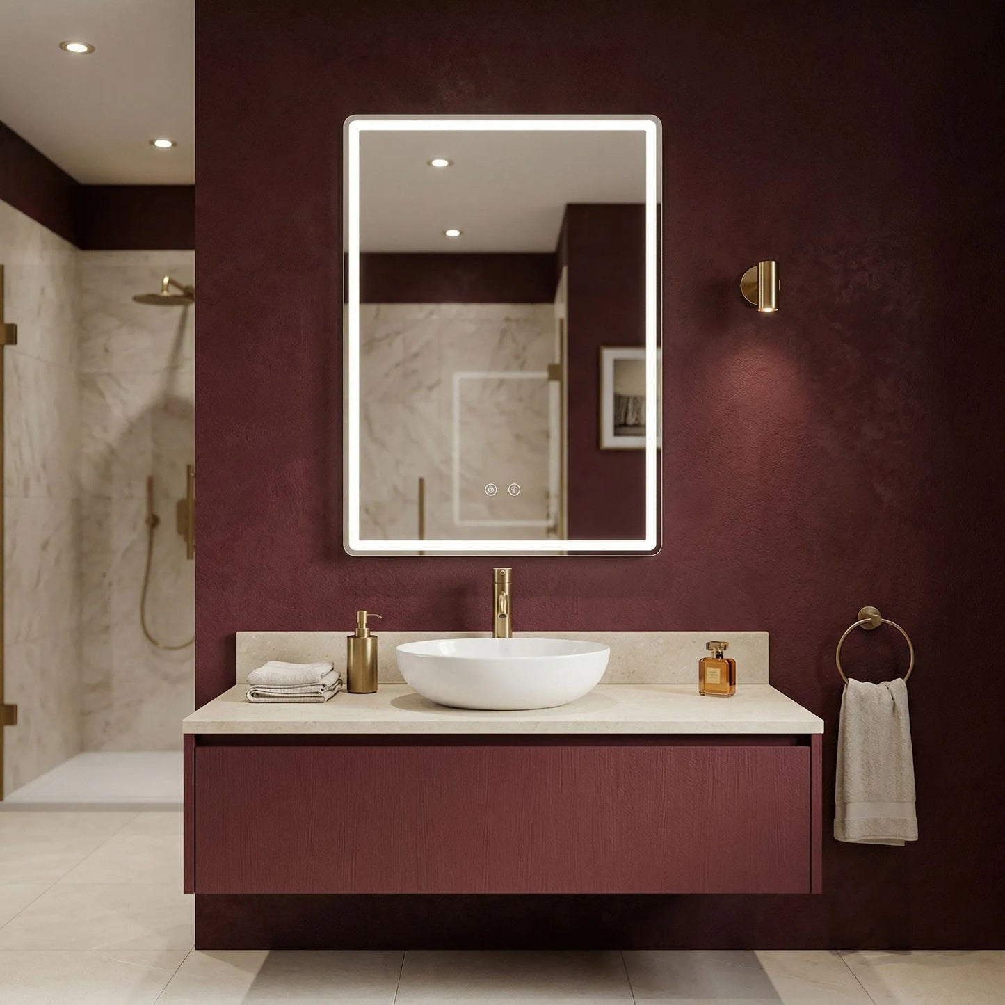 Spiegel LED MARLO 80X60  6