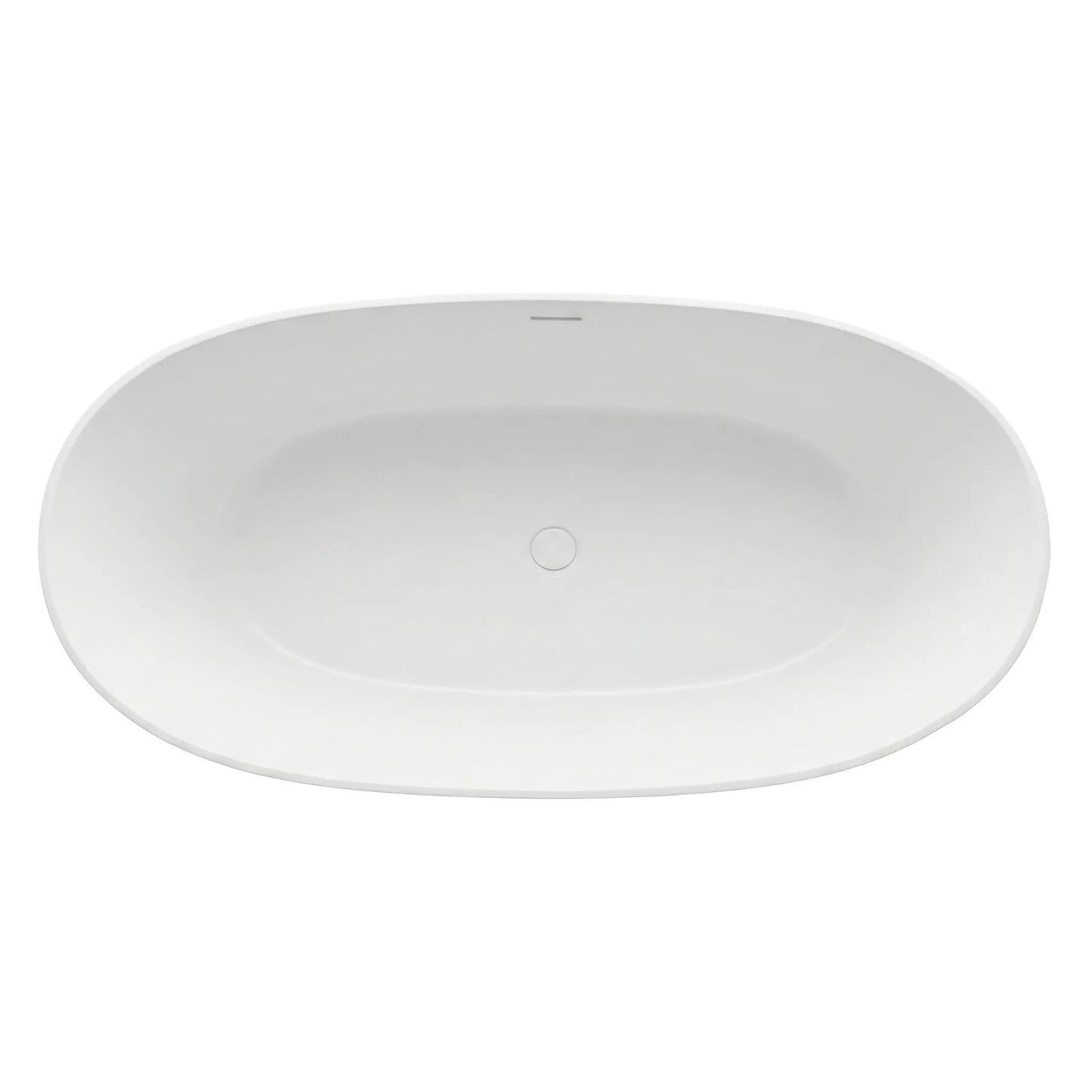 Freistehende Acrylbadewanne ROMA  170 Gebürstete Kupfer Stöpselabdeckung 6