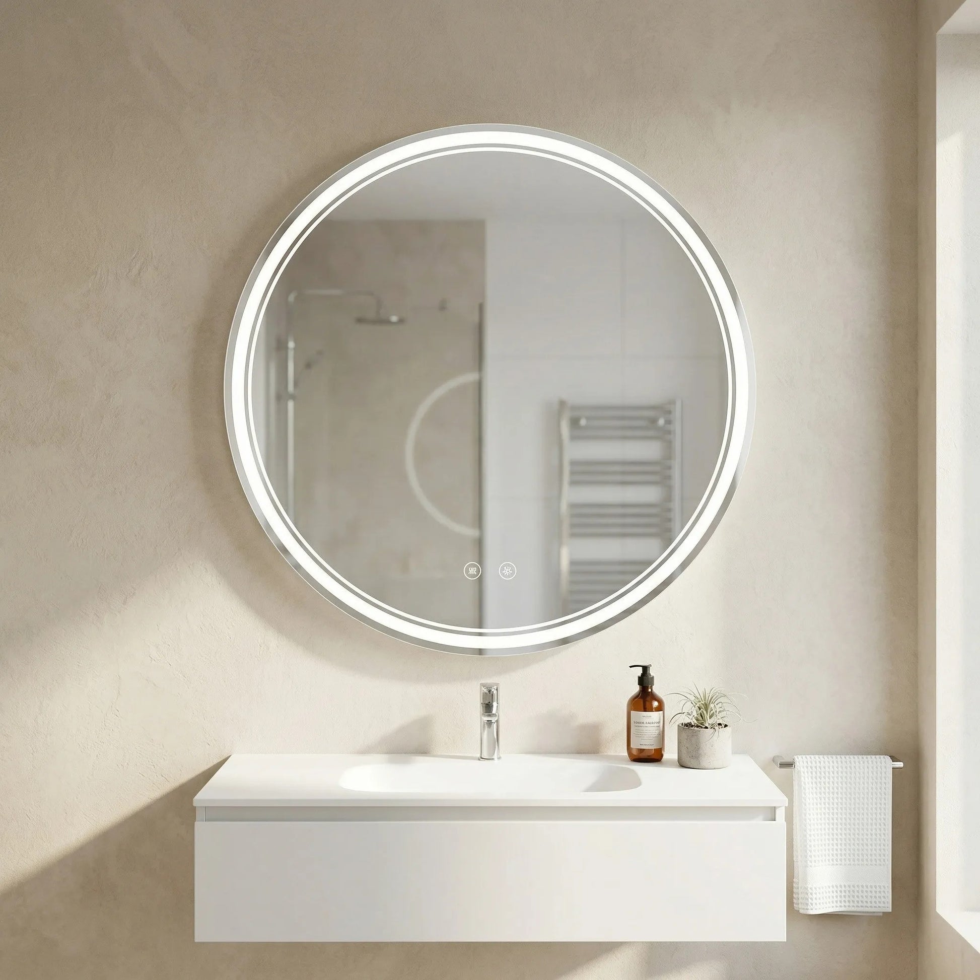 Spiegel LED SOFT 100  6