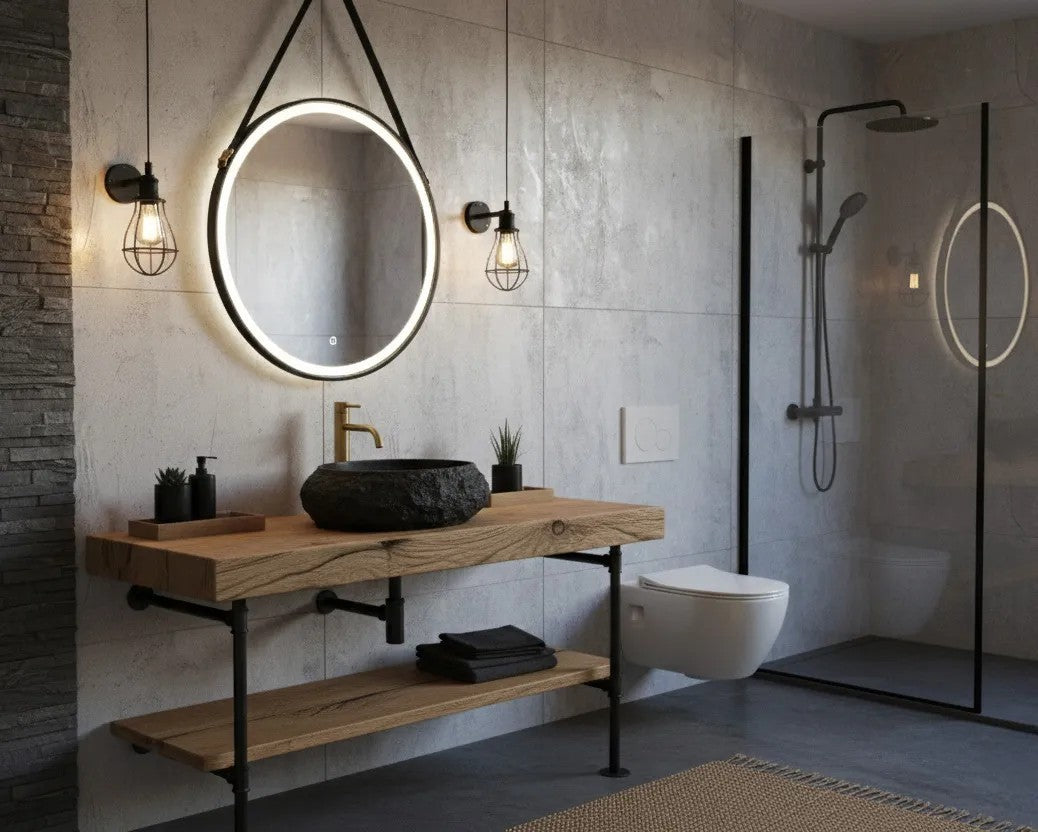 Aufsatzwaschbecken Rea Mika Black  6