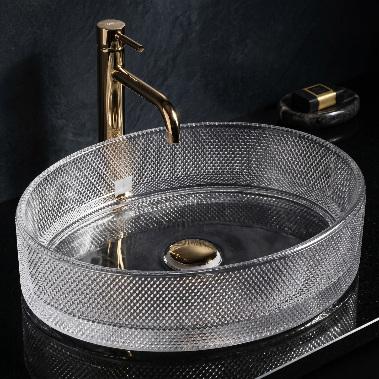 Aufsatzwaschbecken REA Mirella Transparent  6