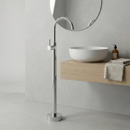 Waschbeckenarmatur freistehend Rea Lungo Chrome  6