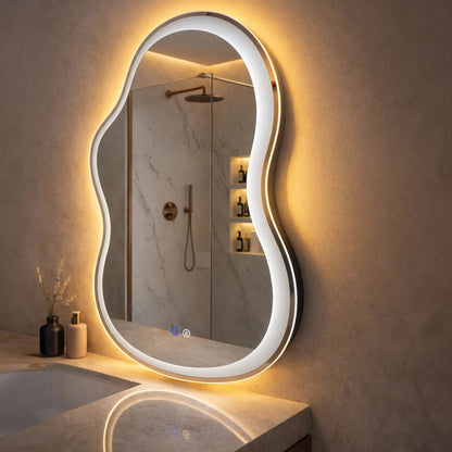 Spiegel LED UNO DOUBLE 80x55 cm  6