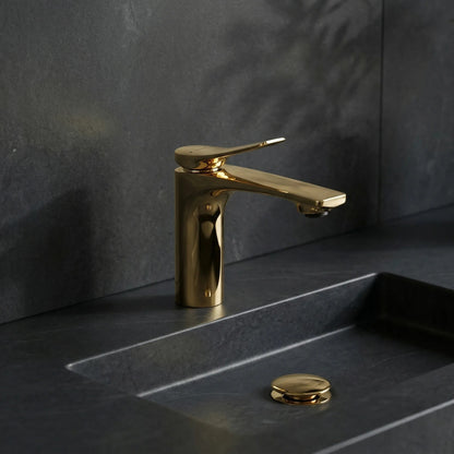 Waschbeckenarmatur PREMIUM Rea Vision Gold Low  6
