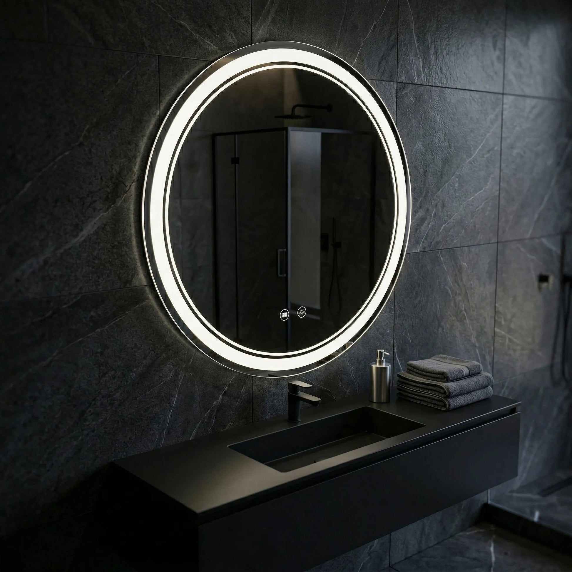 Spiegel LED SOFT 80  6