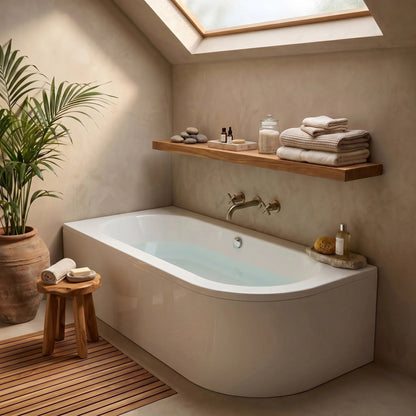 Acryl Eckbadewanne Rea Orion Left 170cm 6