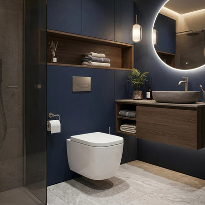 Wand-WC-Becken Rea Cubik Mini Tornado 6
