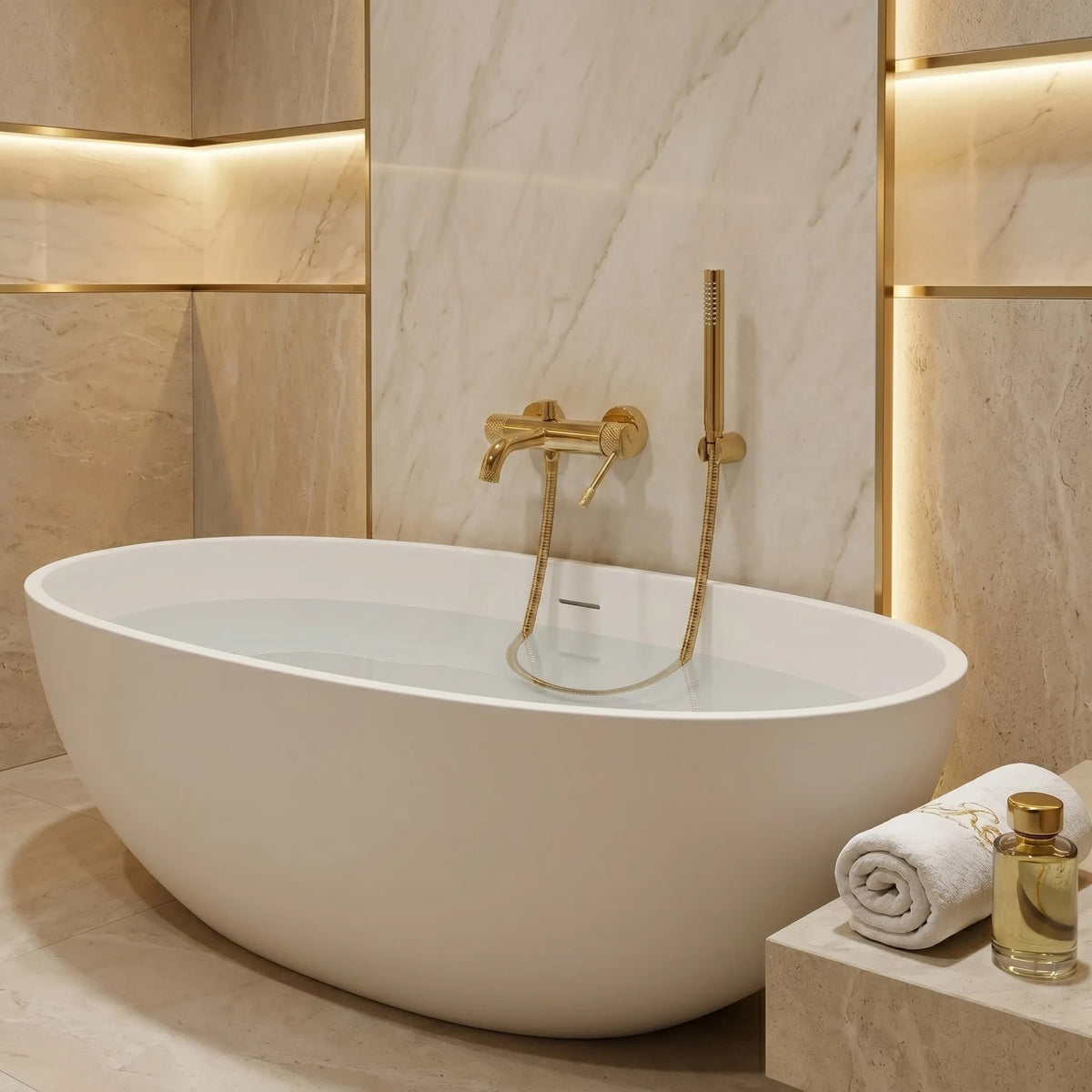 Wannenarmatur REA Venti Gold 6