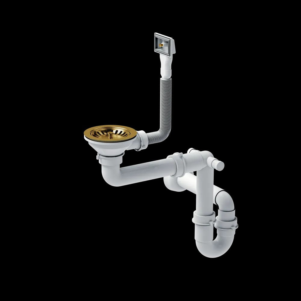 Edelstahlspüle RUSSEL 116 Gold 6