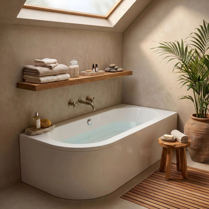 Acryl Eckbadewanne Rea Orion Right 170cm 6