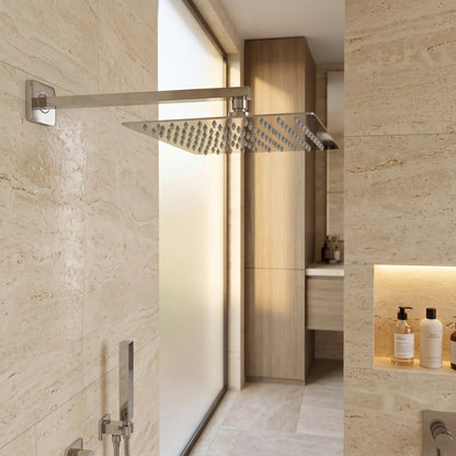 Quadratische Regendusche REA JS-P015 25cm Chrome 6