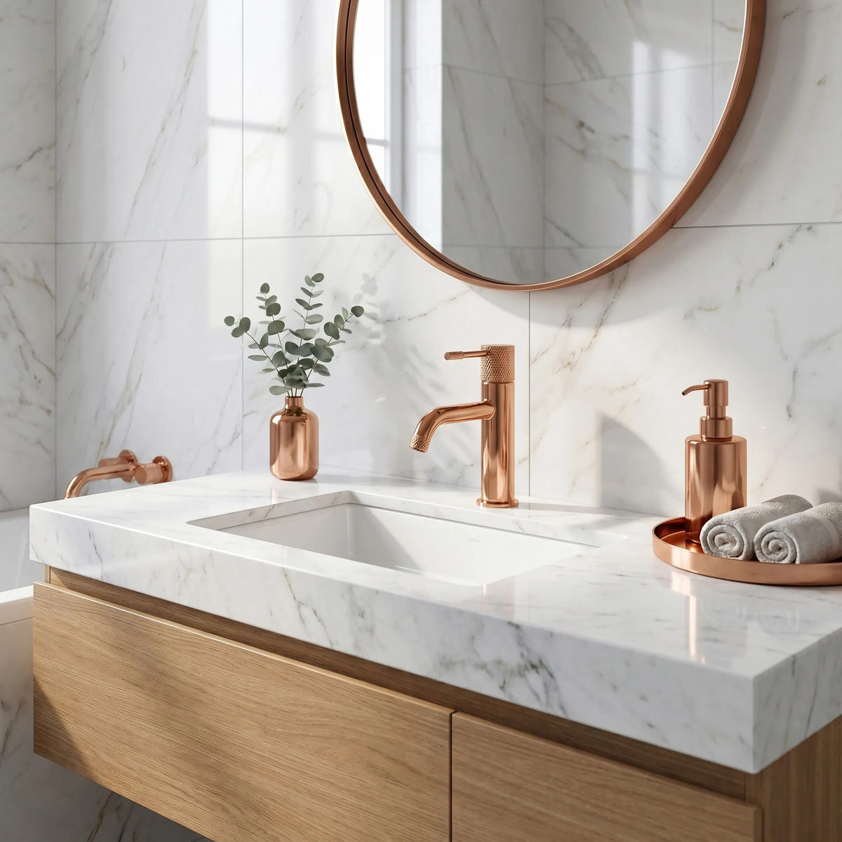 Waschbeckenarmatur Rea Venti Copper Low 6