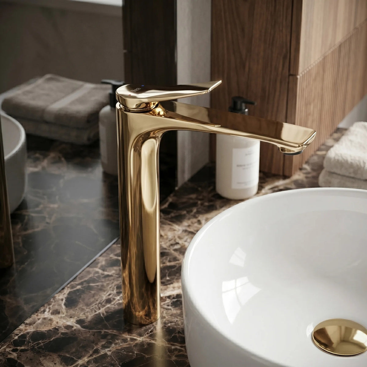 Waschbeckenarmatur PREMIUM Rea Vision Gold High 6