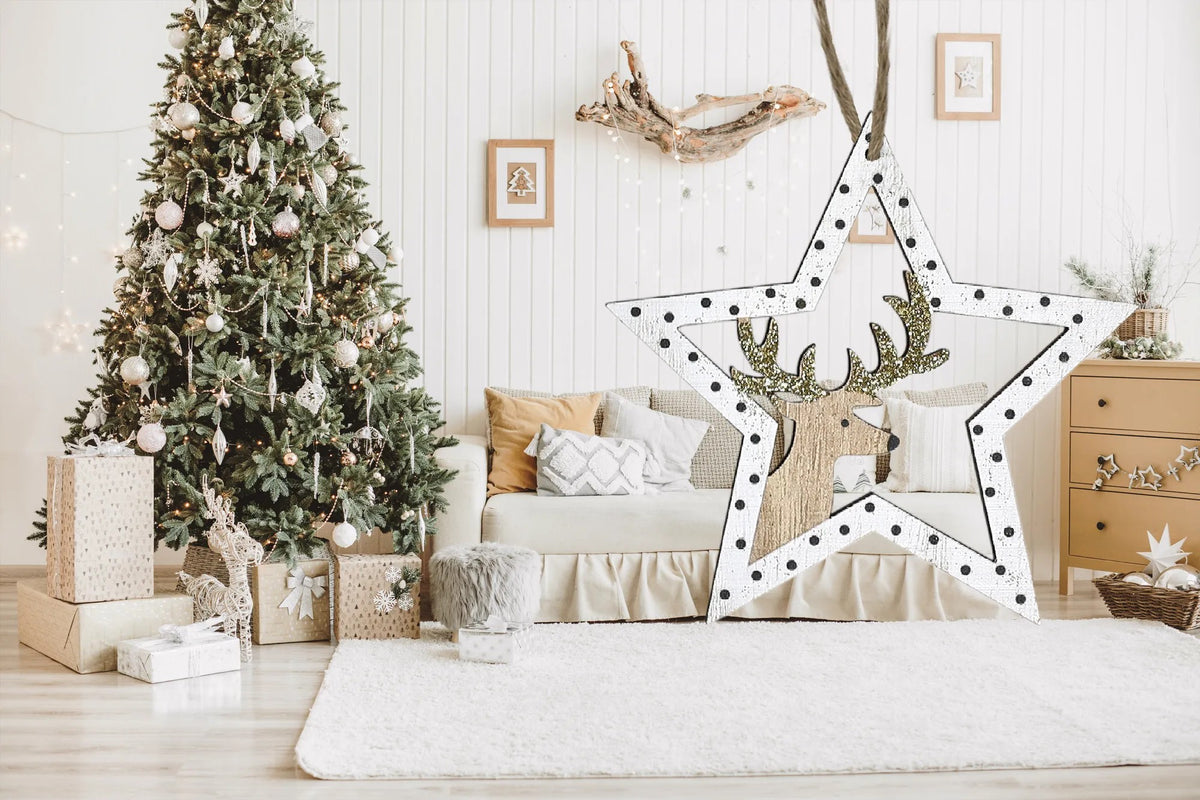 2er-Set Weihnachtsschmuck KL-21X12 Braun 6