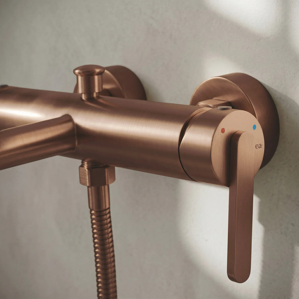 Wannenarmatur REA Ontario Side Brush Copper 6