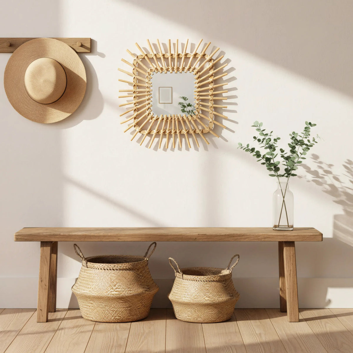 Boho-Wandspiegel 45CM QDJ071 6