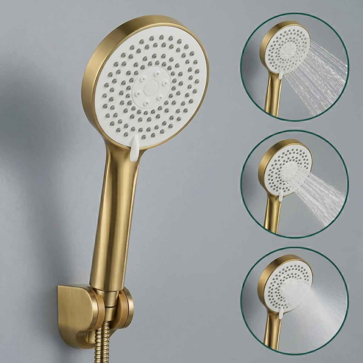 Handbrause REA JS-019 BRUSH GOLD 6