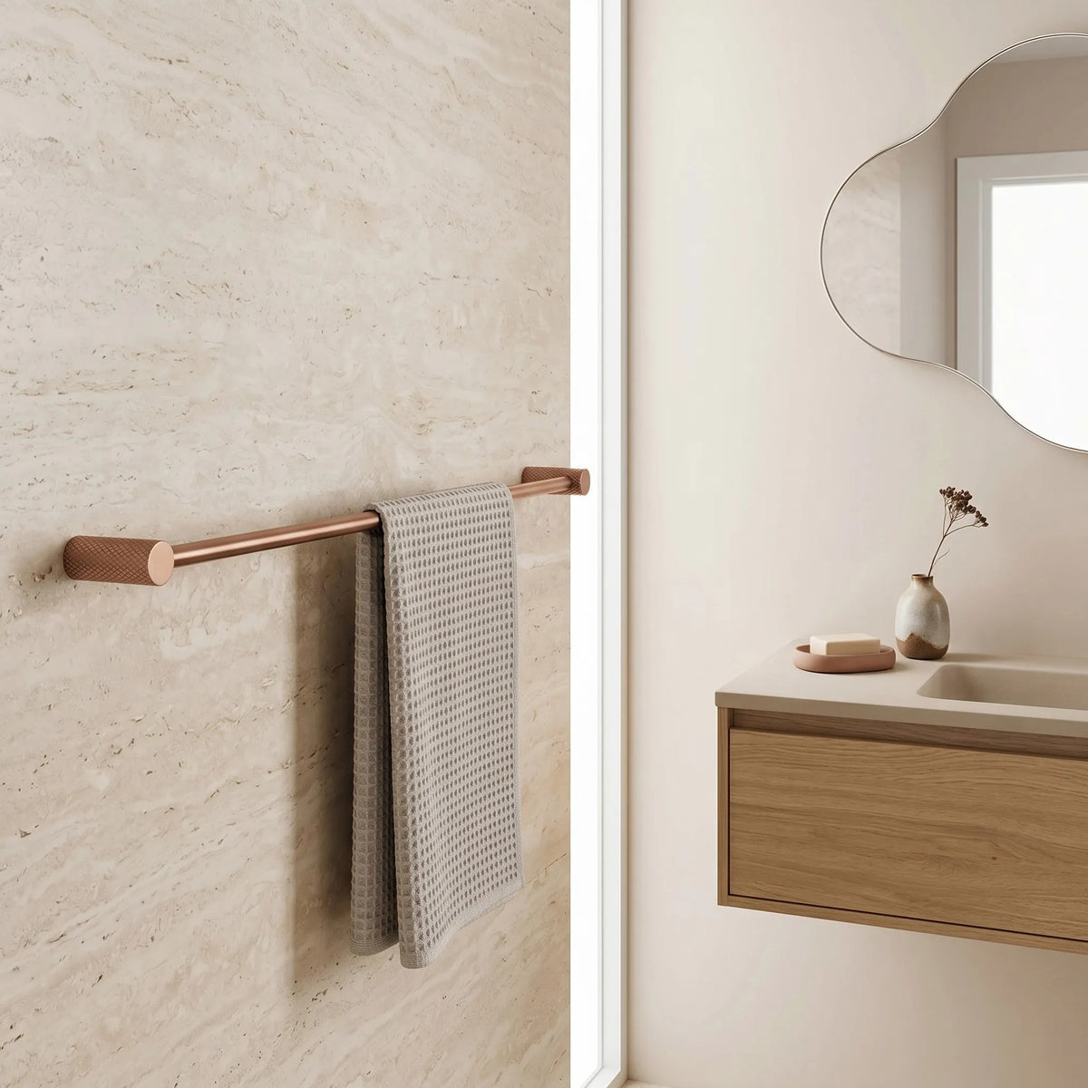 Badezimmer-Aufhänger A62301BRG OTTO Brush Copper 6
