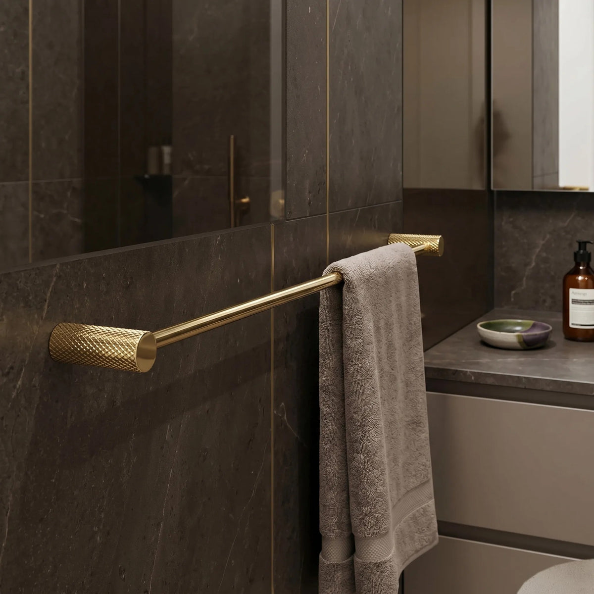 Badezimmer-Aufhänger A62301G OTTO Gold 6