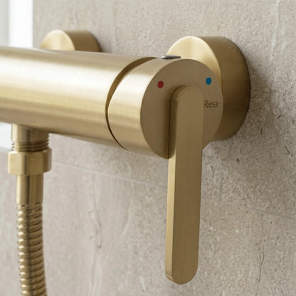 Badewannenarmatur REA Ontario Side Brush Gold 6