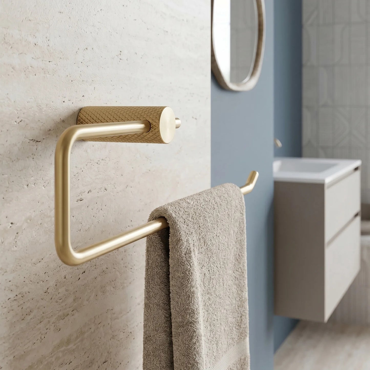 Badezimmer-Aufhänger A62310BG OTTO Brush Gold 6