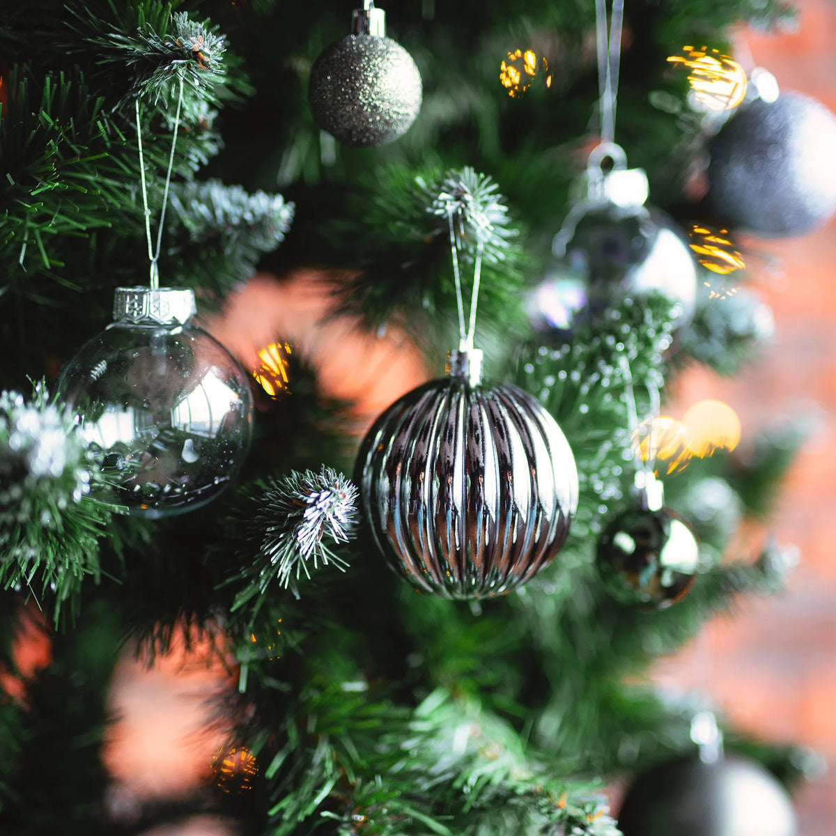 Christbaumkugeln 311433C Silver 6