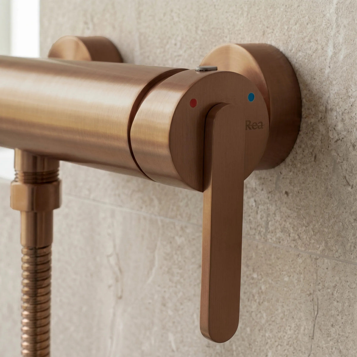 Badewannenarmatur REA Ontario Side Brush Copper 6