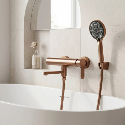Wannenarmatur Rea Arcos Brushed Copper  6