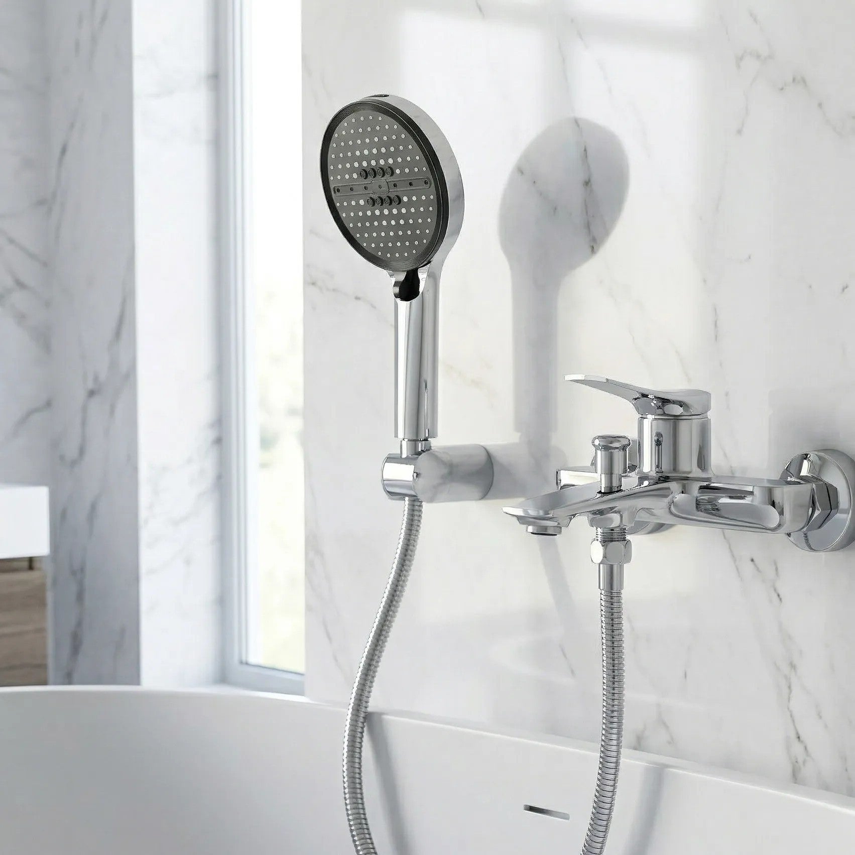 Badewannenarmatur PREMIUM REA Vision Chrome  6