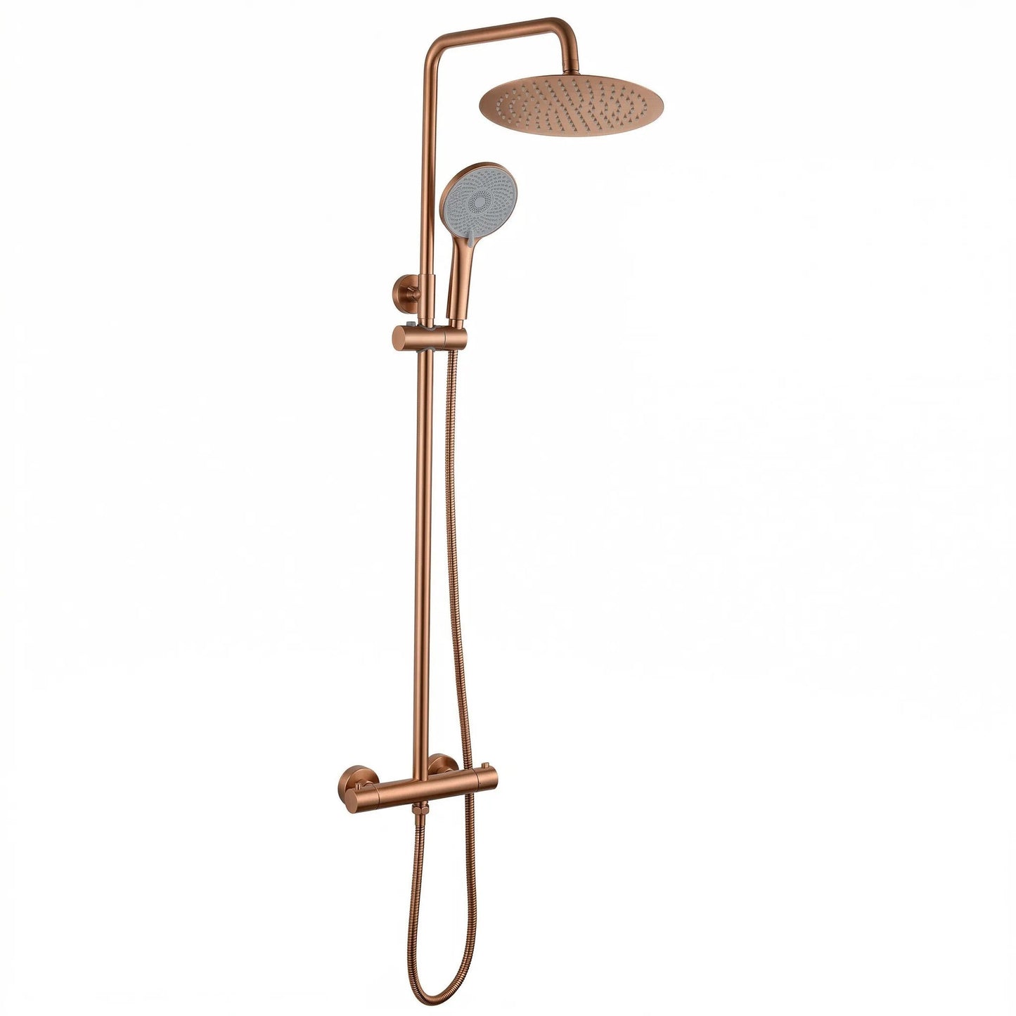 Duschset ohne Auslauf mit Thermostat Rea Lungo Copper Brush  6