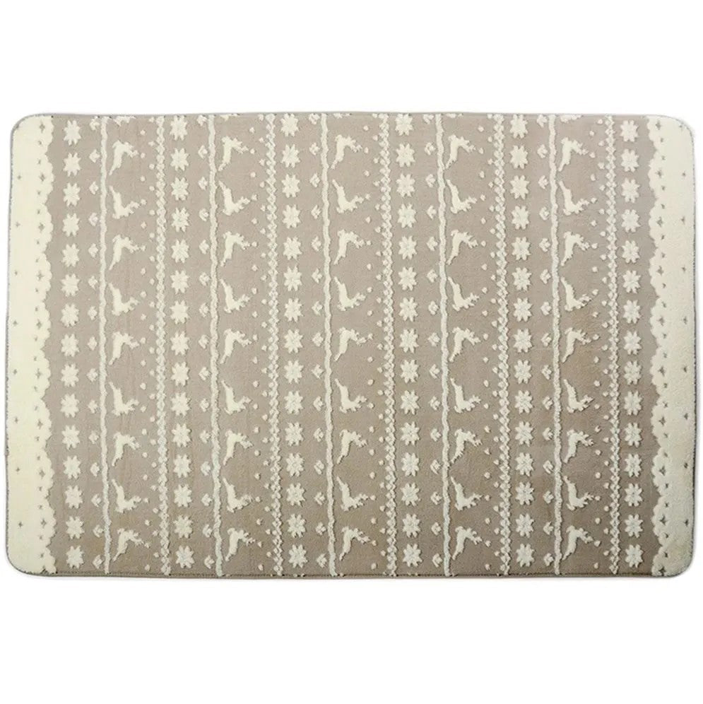 Plüschteppich Clover Bergen Beige 120 X 170 6
