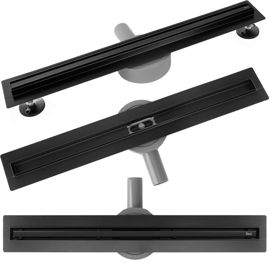 Duschrinne Neox Slim pro black 60  1