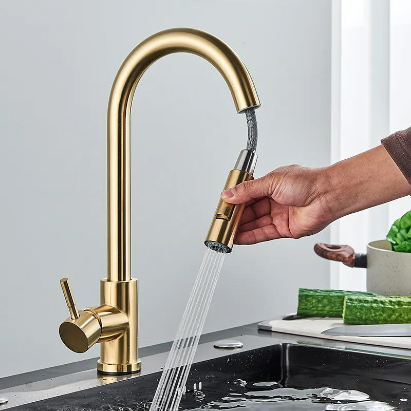 Küchearmatur Rea Fresh gold  3