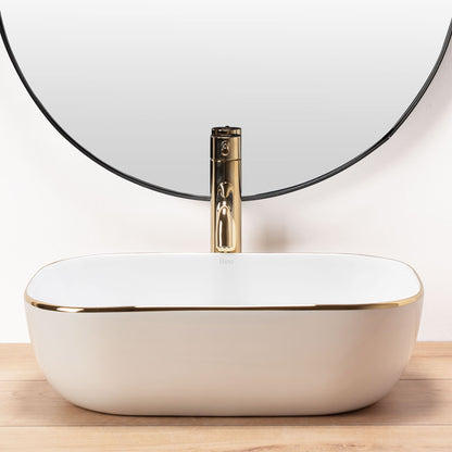 Aufsatzwaschbecken Rea Belinda Golden Edge 4