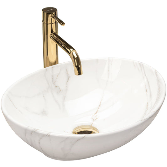 Aufsatzwaschbecken Rea Sofia Shiny Aiax 1