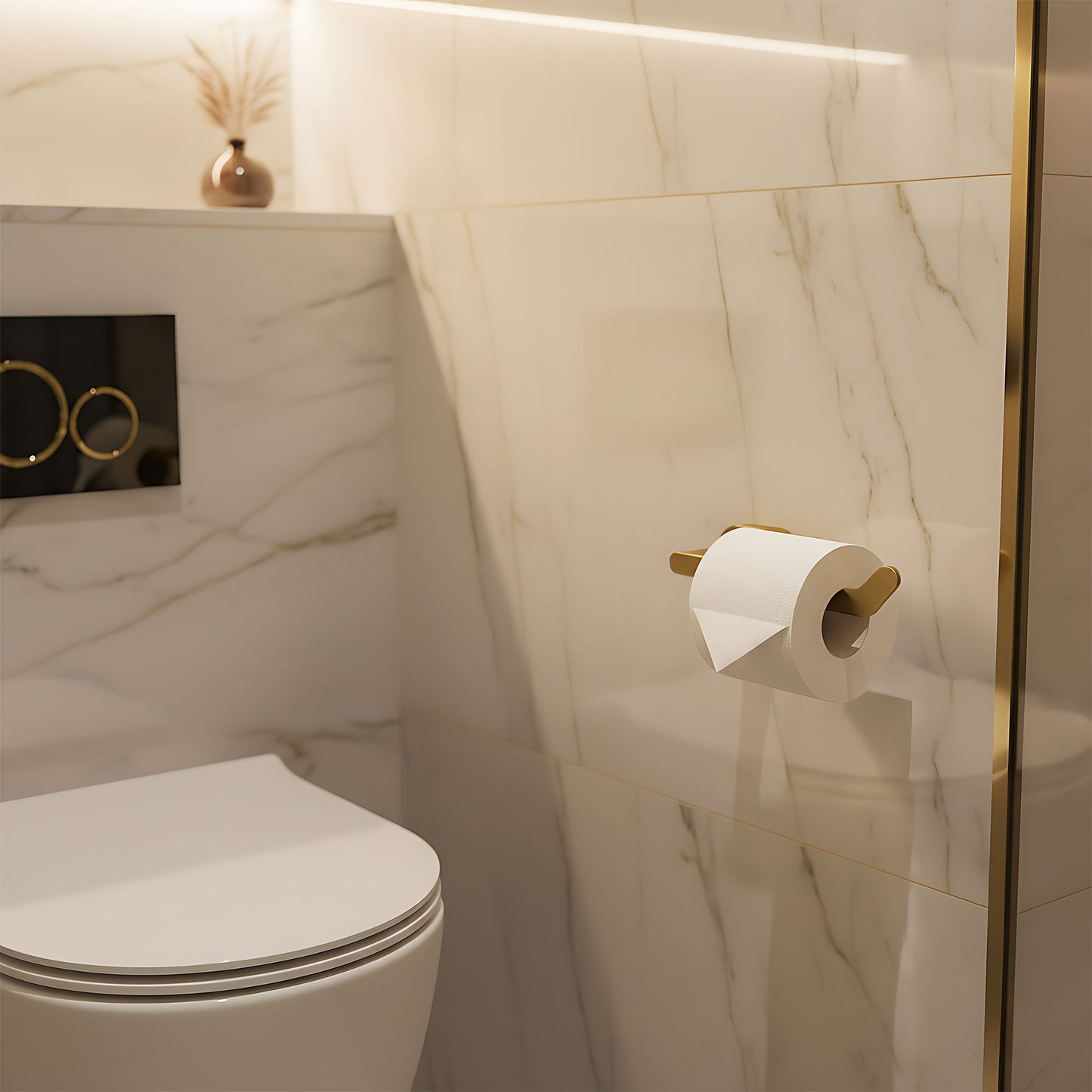 Halter Für Toilettenpapier 109 Til Brush Gold  6