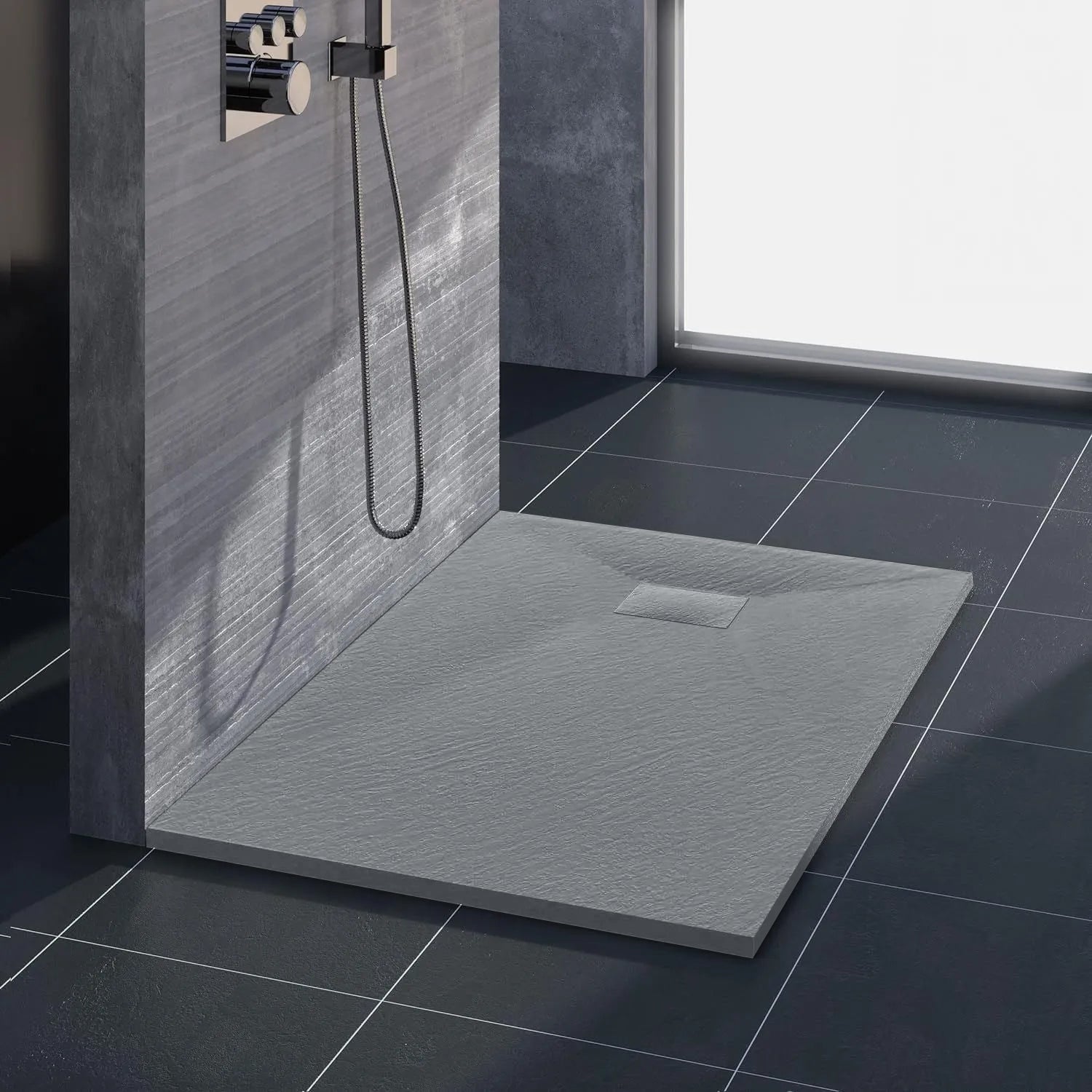 Duschtasse Magnum Grey 100x80  3