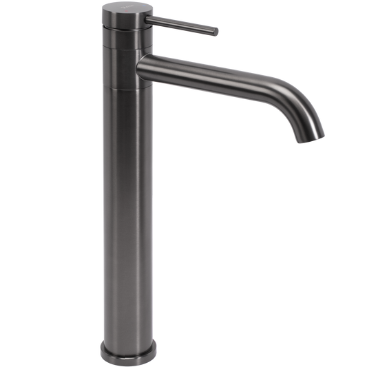 Waschbeckenarmatur Rea LUNGIS Gun Grey Super High  1