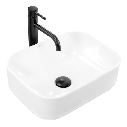 Aufsatzwaschbecken Rea Demi Mini White 1