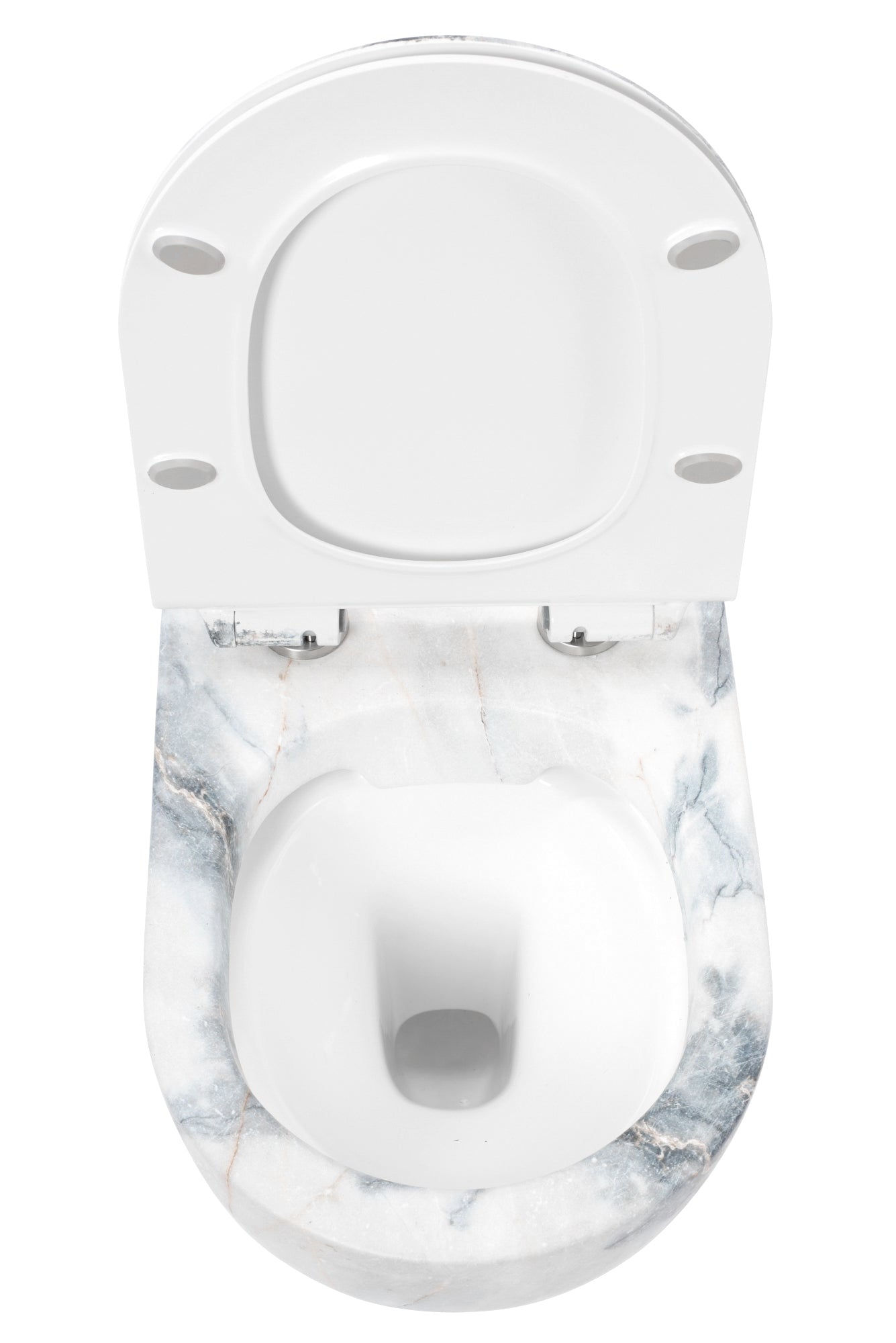 WC Schüssel Randlos  Rea Carlos Slim Granit Matt  4