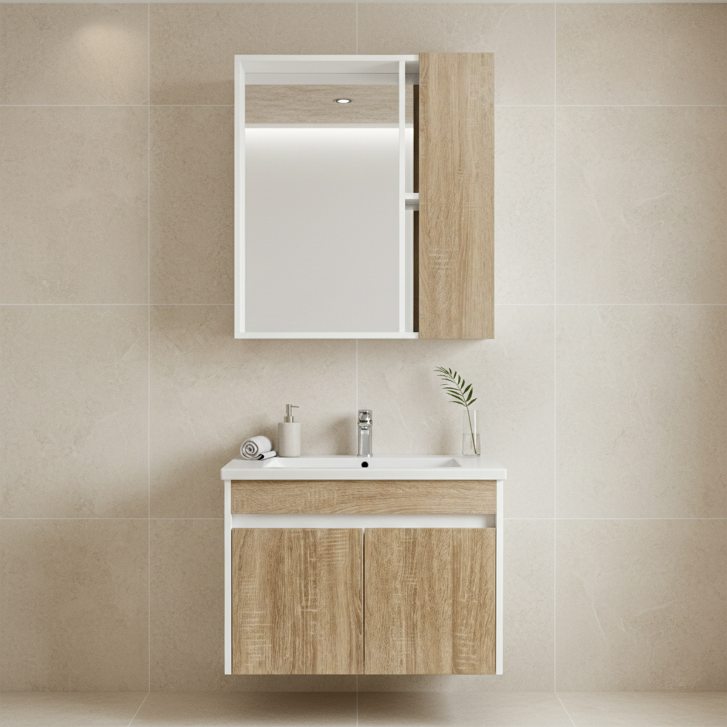 Badezimmermöbel-Set Faro 60 cm  1