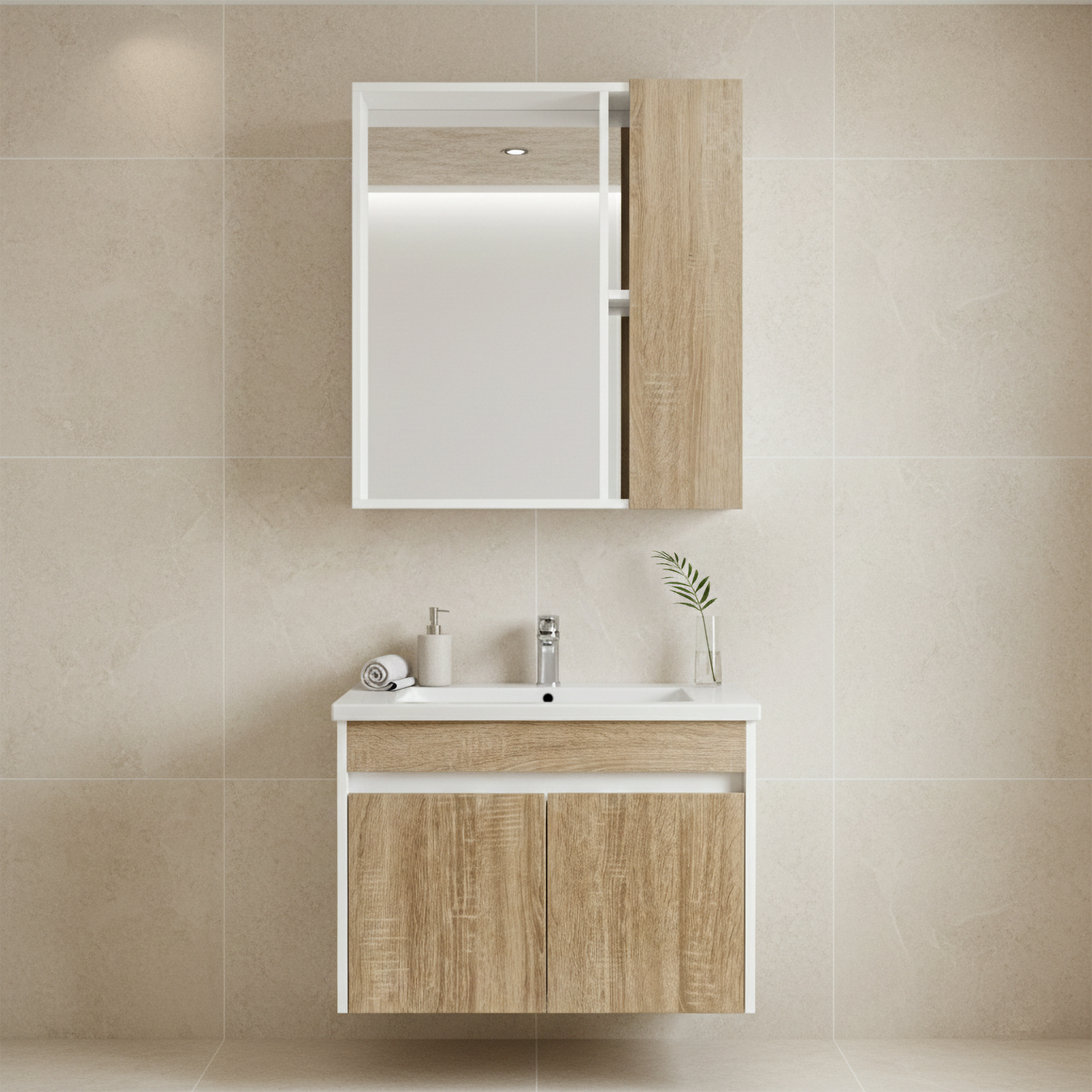 Badezimmermöbel-Set Faro 60 cm  1