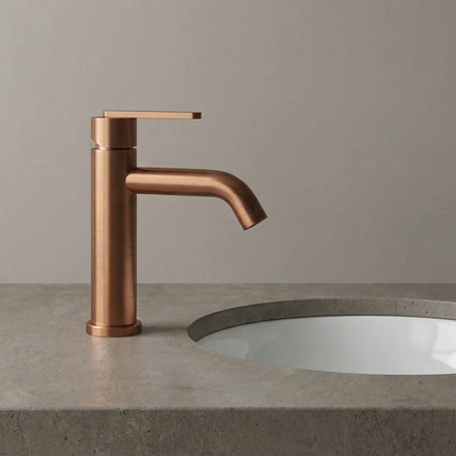 Waschbeckenarmatur Rea Ontario Brush Copper  2
