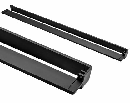 Handtuchhalterablage Evo Schwarz Für Duschwände  1