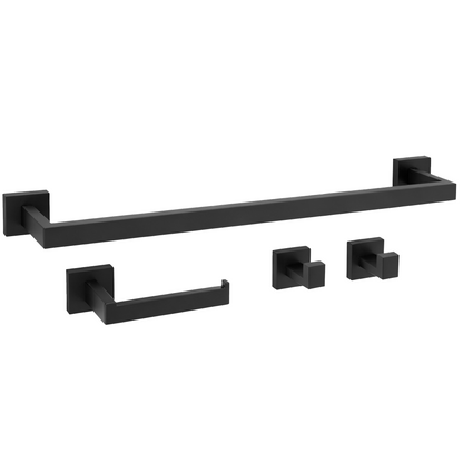 Badezimmer-accessoire-set Rio Black 4-teilig  2