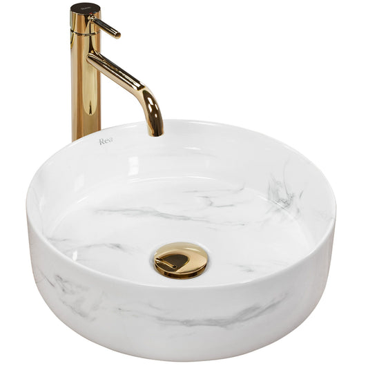 Aufsatzwaschbecken Rea Sami Nature Marble 1
